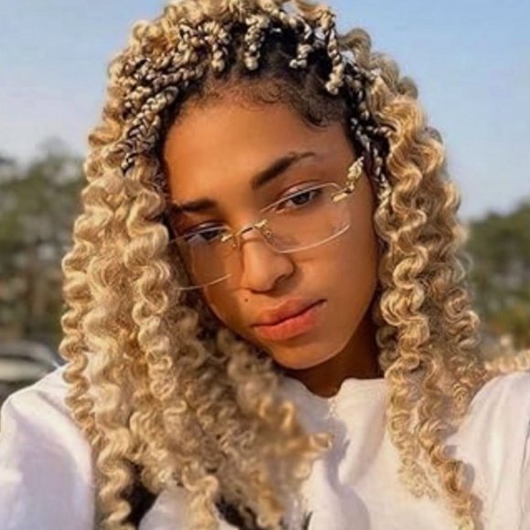 90s Vintage Square Hip Hop Gold Wire Frames Retro Rectangle Leopard Sunglasses - Picture 4 of 9